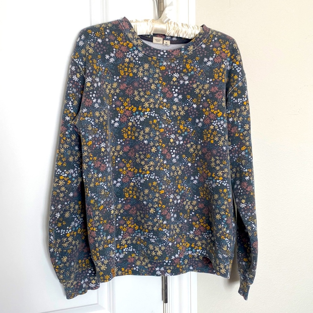 TenTree Wildfields floral crewneck sweatshirt